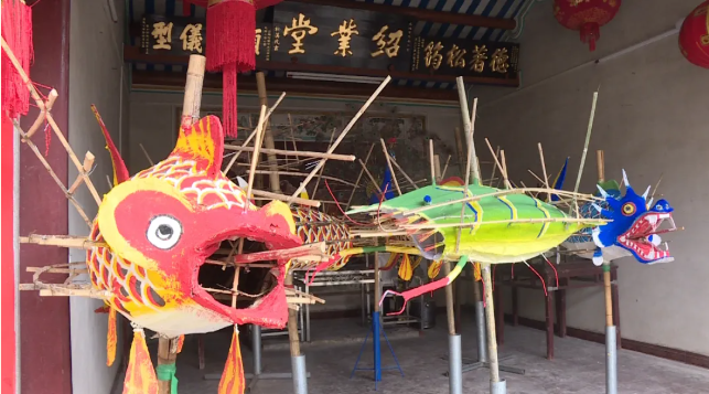 元宵将近 埔寨三条“火龙”即将燃情上演