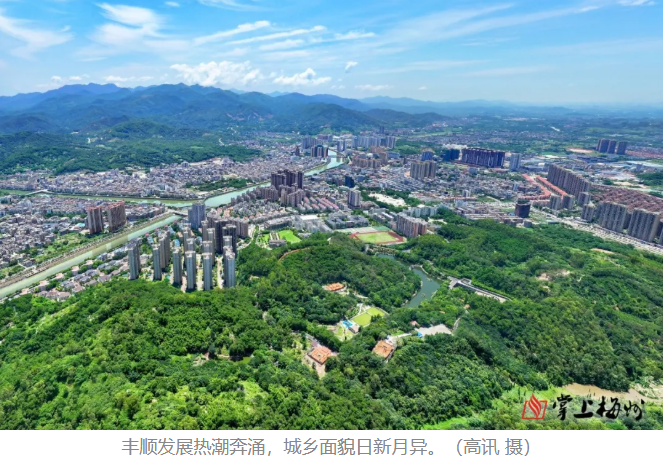 聚力城乡共富 描绘和美画卷！丰顺全力拼经济抓项目优环境促发展，地区生产总值增速连续位居省市前列