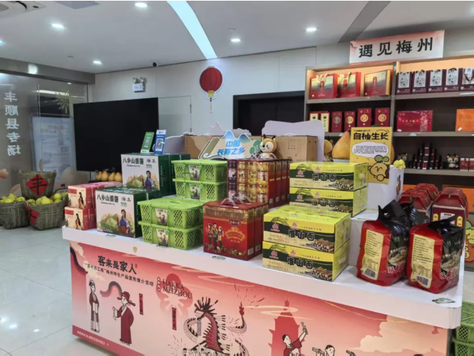 客来是家人——好物进省城!丰顺特色产品亮相省政府大院,尽显客潮魅力与振兴成效