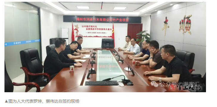 丰顺引资1.2亿,十万株苗竹变“金山”