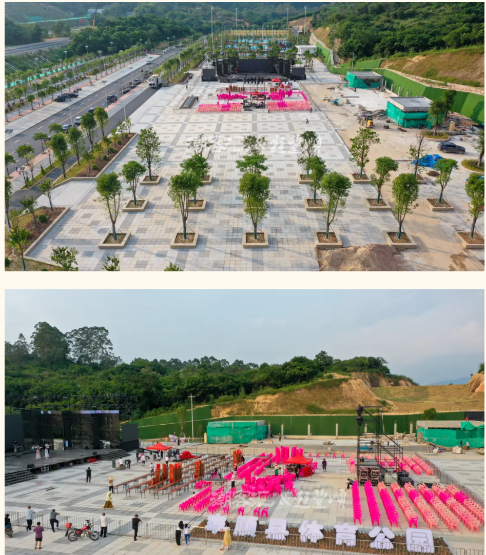 丰顺新地标!体育公园亮相:小鹿、草坪、球场……还有今晚的晚会大舞台